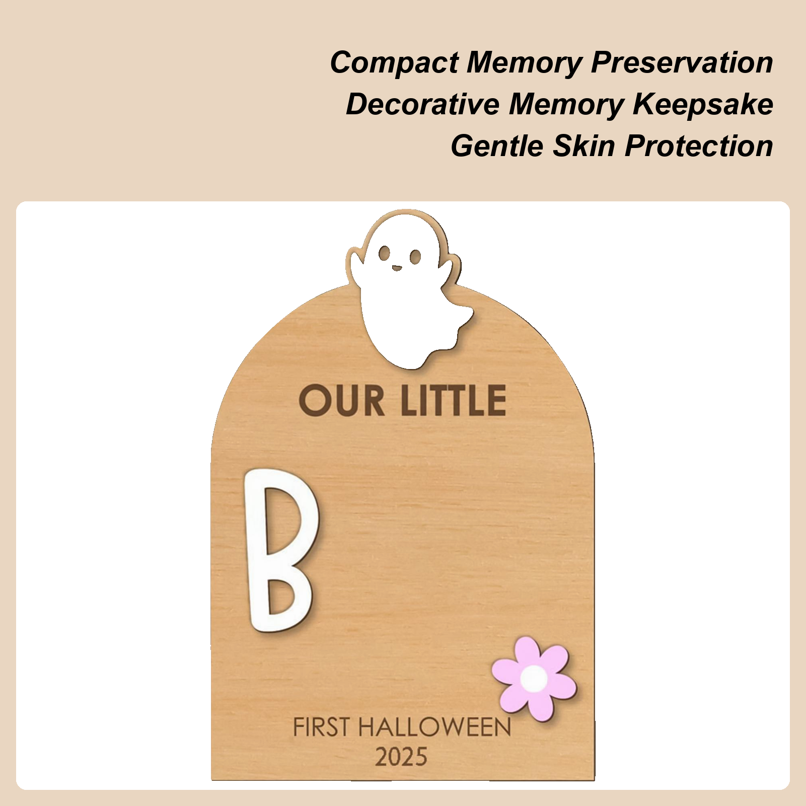 Baby Nursery Kit - Baby Footprint Kit Nursery Decorative Card