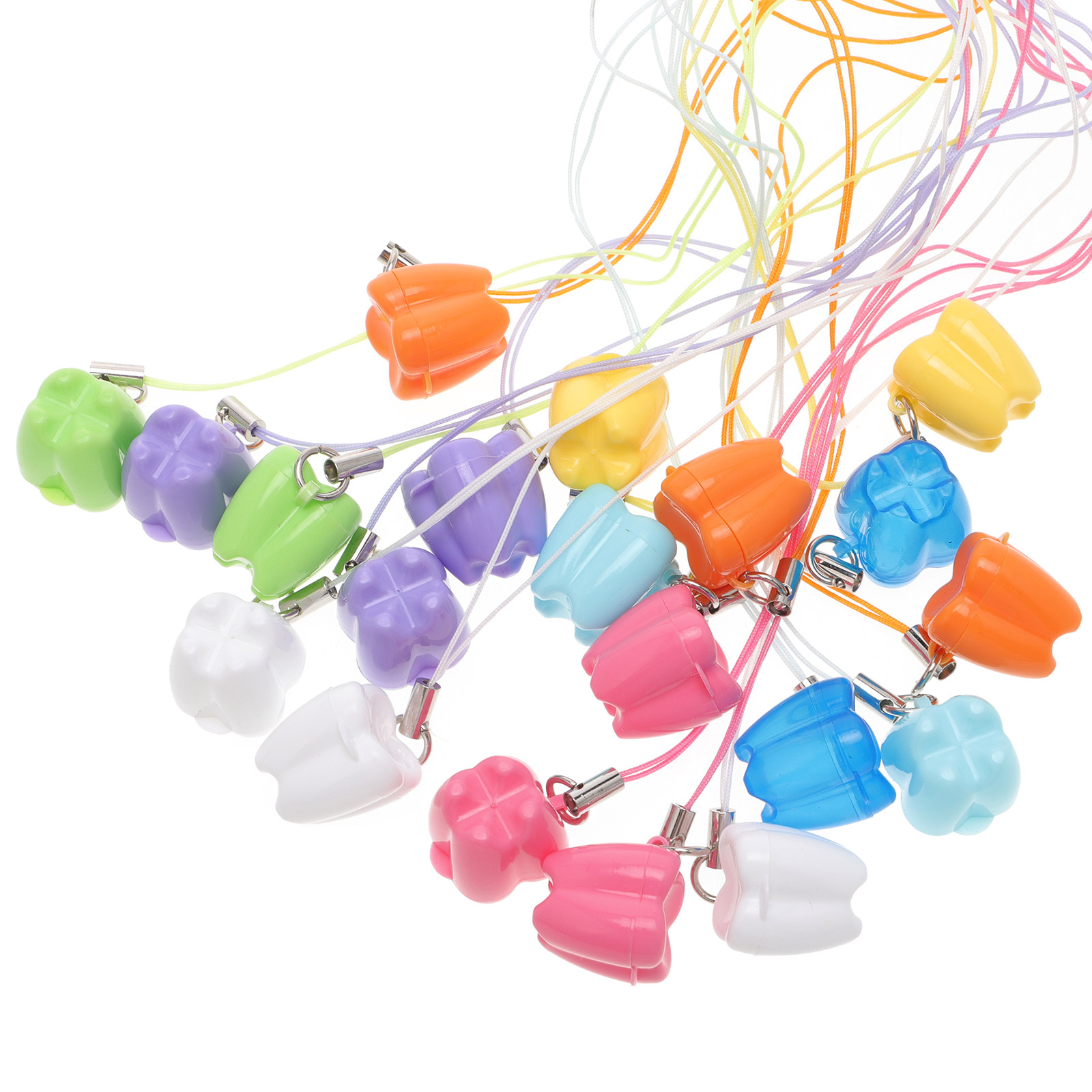 Baby Keepsake Box - 20Pcs Baby Tooth Case Colorful Love