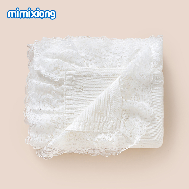Baby Nursery Bed - Eleghant White Lace Newborn Boys Girls