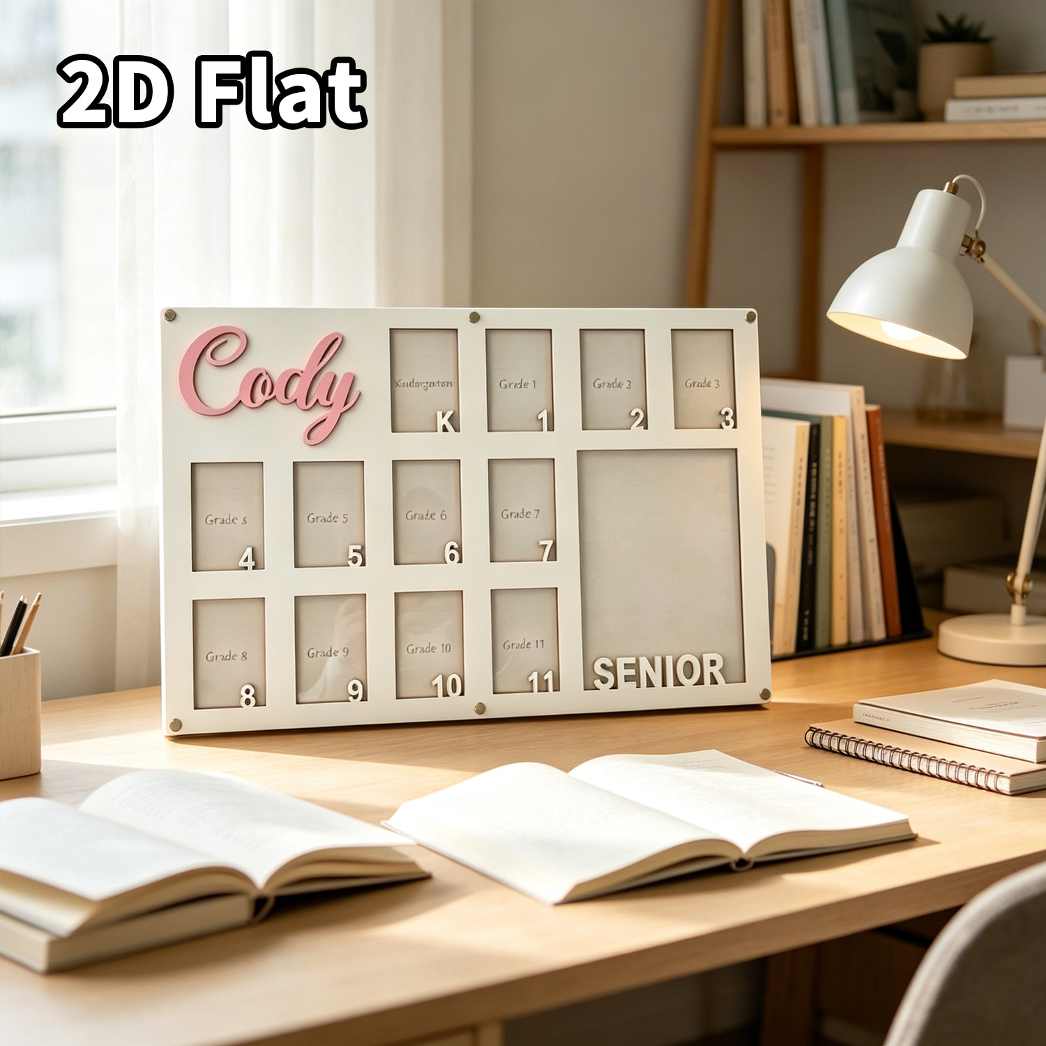 Baby Nursery Picture Frames - 1Pc Custom Grade Photo Frame Wooden
