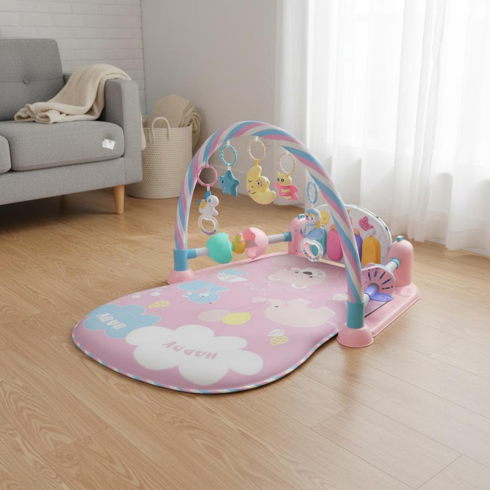 Baby Playpen with Piano Music  - đánh giá và giá Baby Nursery Bed