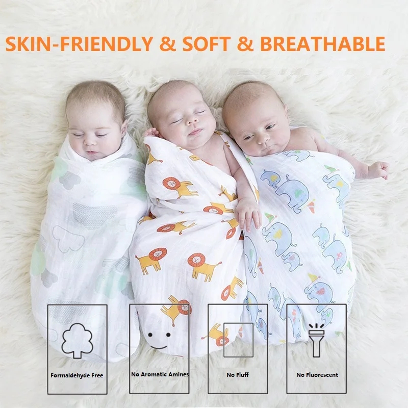 Swaddle Newborn Baby Blanket M - đánh giá và giá Baby Nursery Bed