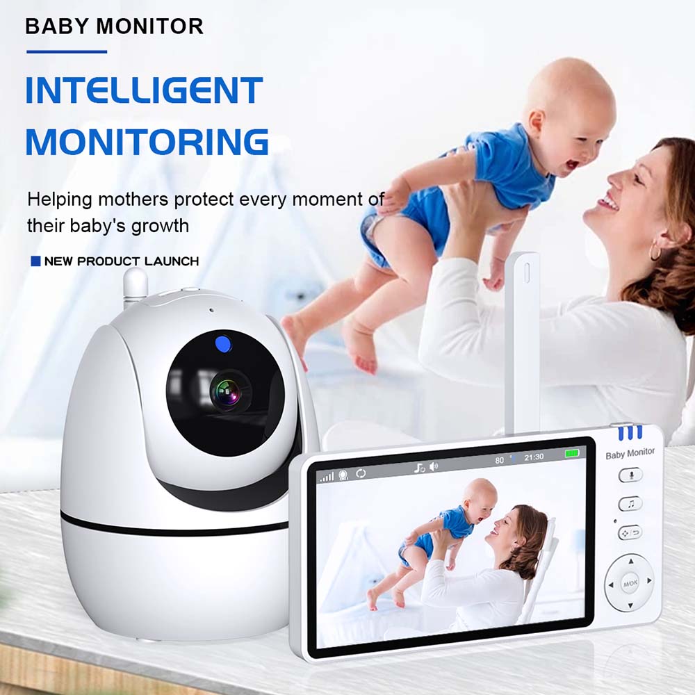5 Inch Video Baby Monitor Indo - đánh giá và giá Baby Nursery Camera