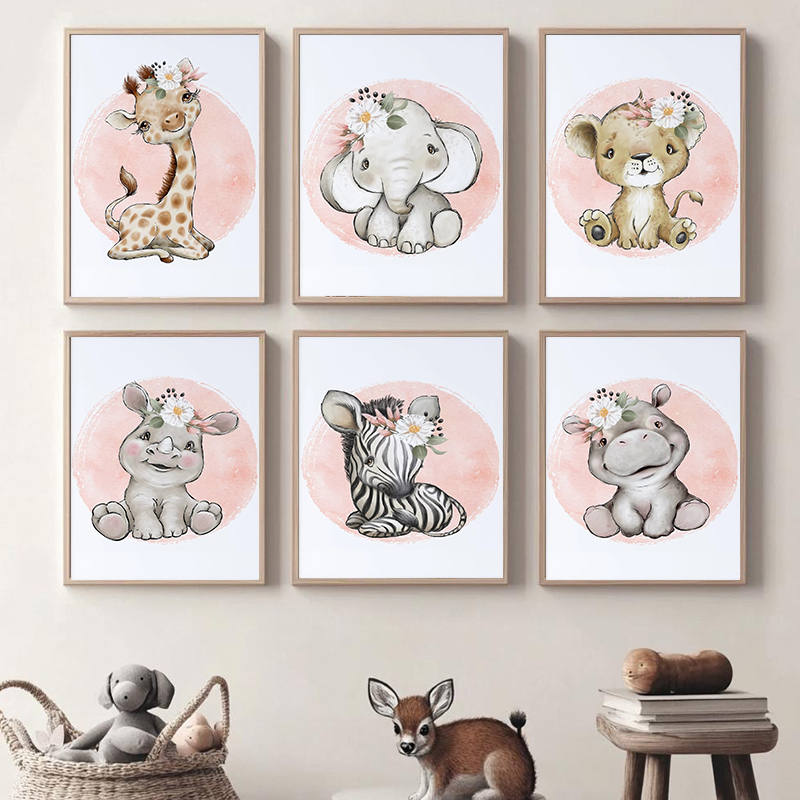 Animal Baby Floral Jungle Safa - đánh giá và giá Baby Nursery Jungle