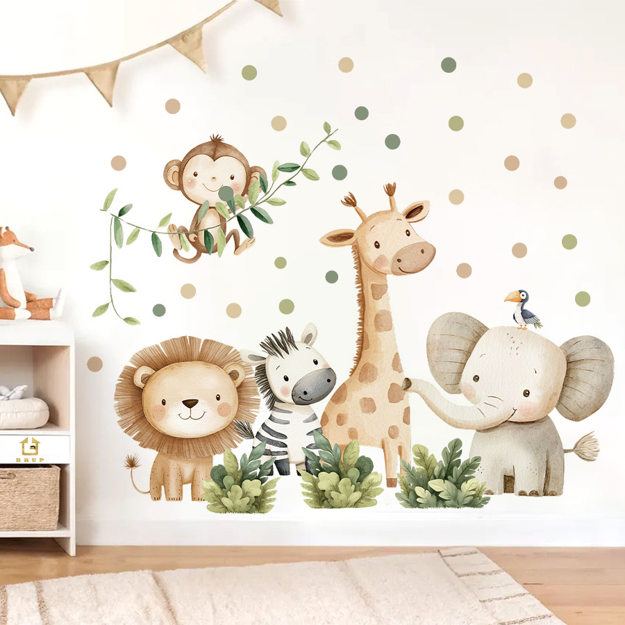 Boho Forest Animals Wall Stick - đánh giá và giá Baby Nursery Needs