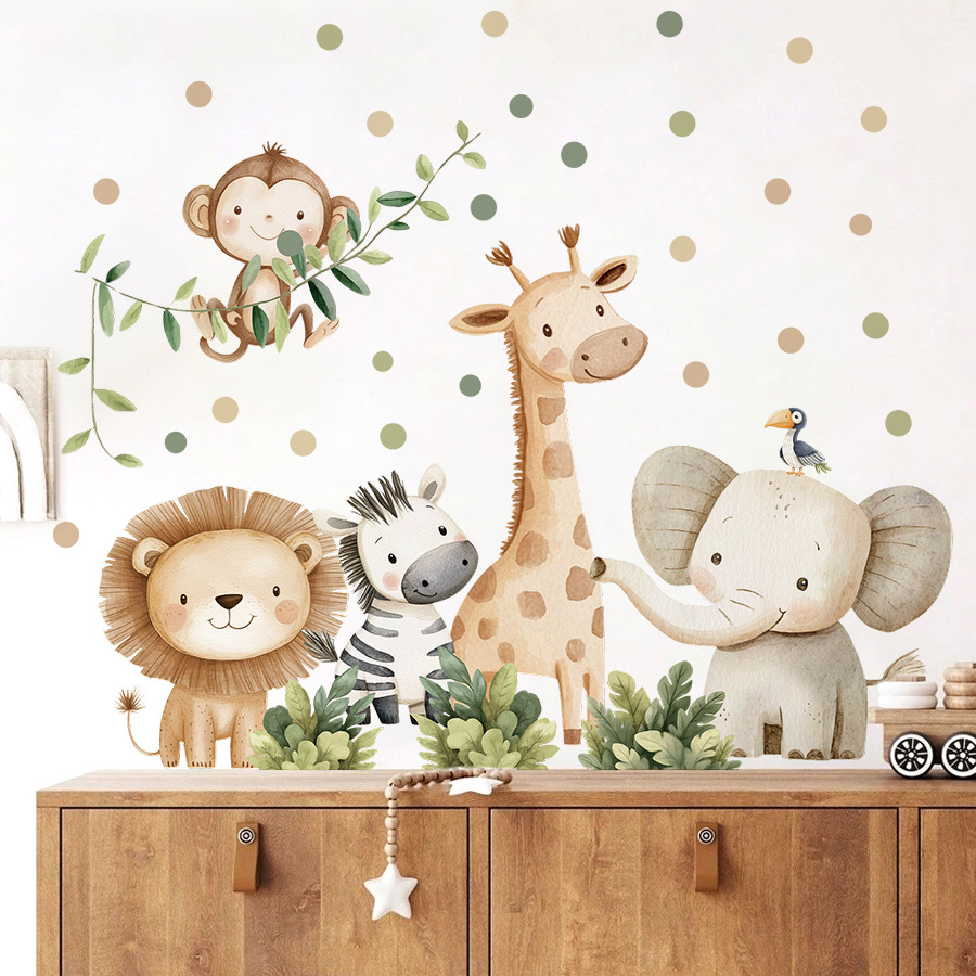 Boho Forest Animals Wall Stick - đánh giá và giá Baby Nursery Needs