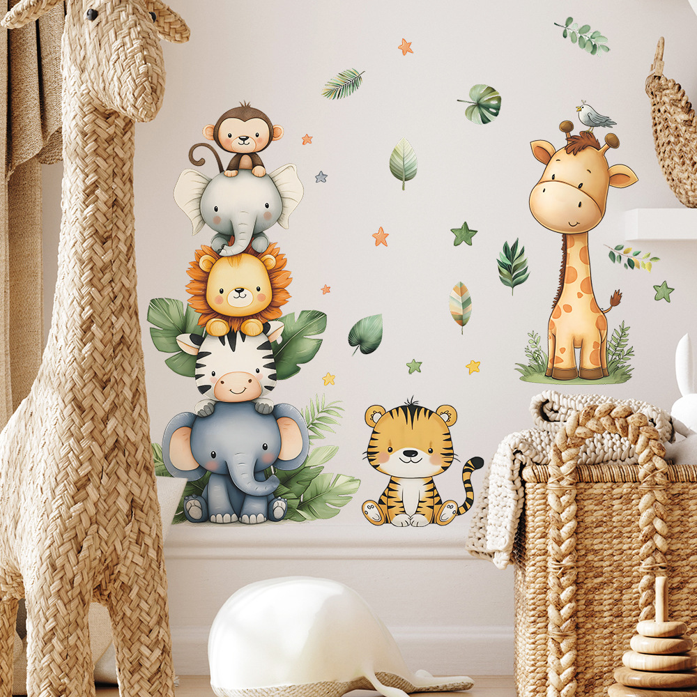 Boho Forest Animals Wall Stick - đánh giá và giá Baby Nursery Needs