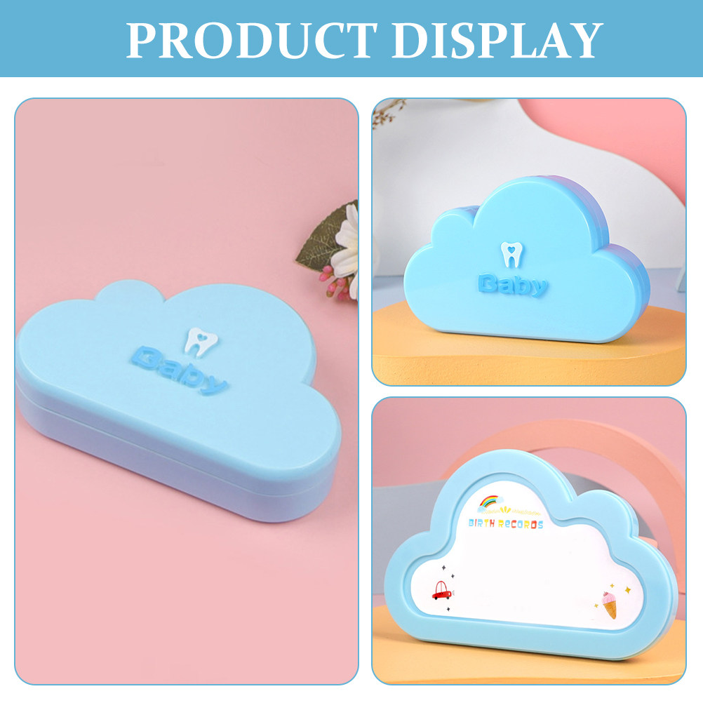 Baby Tooth Keepsake Box Cloud  - đánh giá và giá Baby Keepsake Box