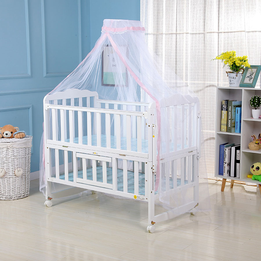 Baby Crib Mosquito Net Summer  - đánh giá và giá Baby Nursery Bed