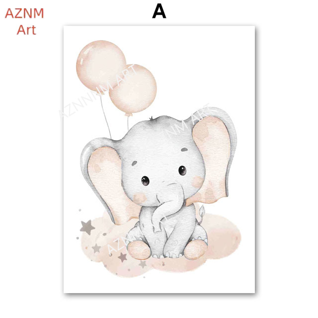 Elephant Balloon Rainbow Moon  - đánh giá và giá Baby Nursery Needs