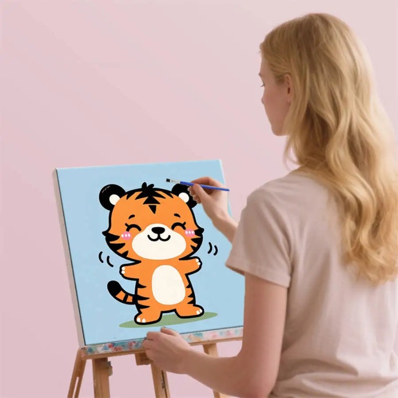 Cute Kawaii Baby Animal Paint  - đánh giá và giá Baby Nursery Kit