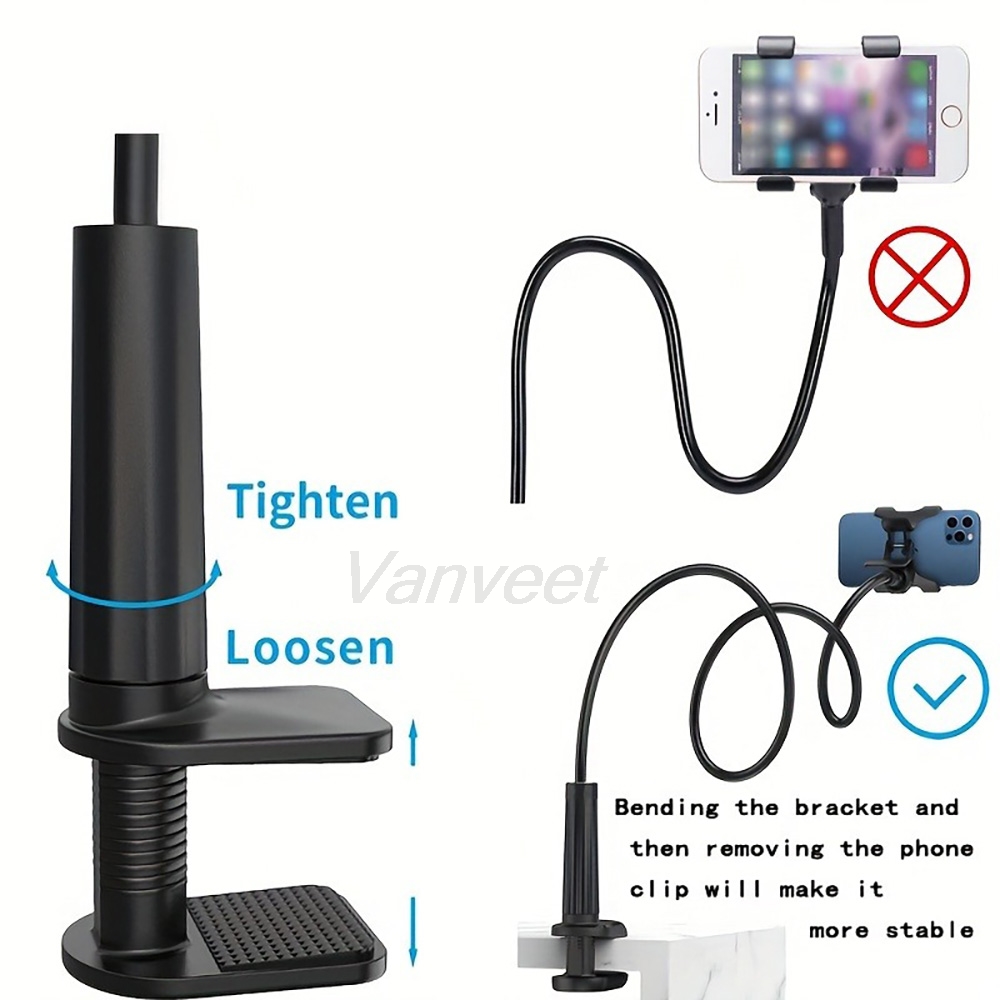 360° Mobile Phone Holder Stand - đánh giá và giá Mobile Hanger Arm
