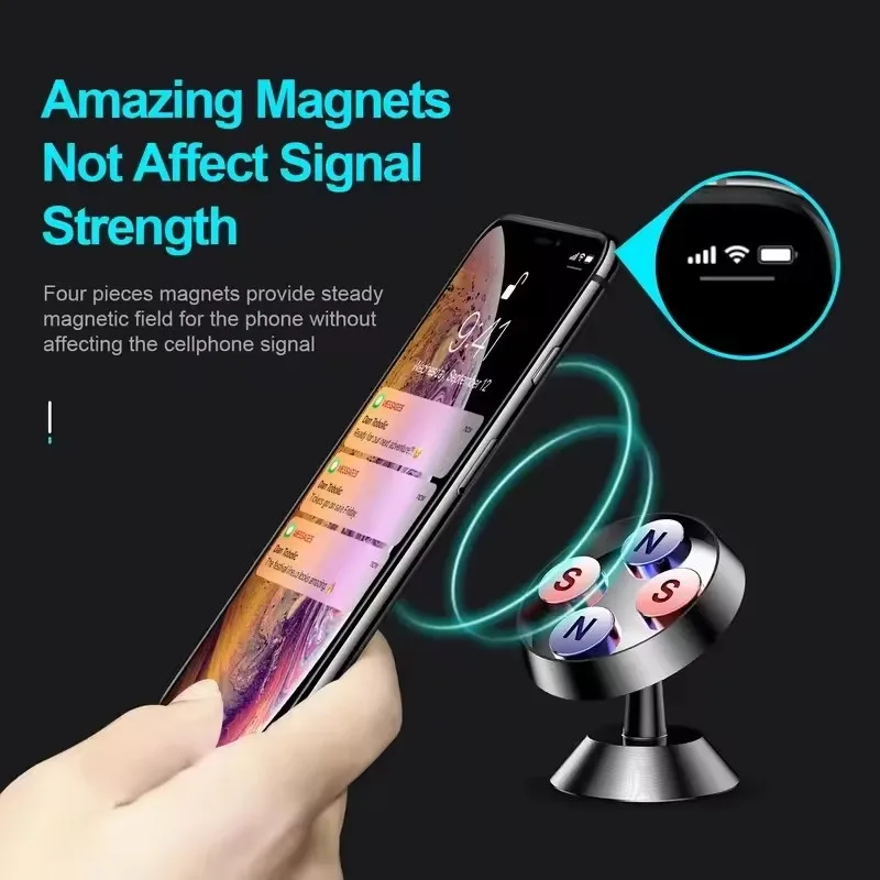 Magnetic Car Phone Holder Magn - đánh giá và giá Mobile Hanger Arm