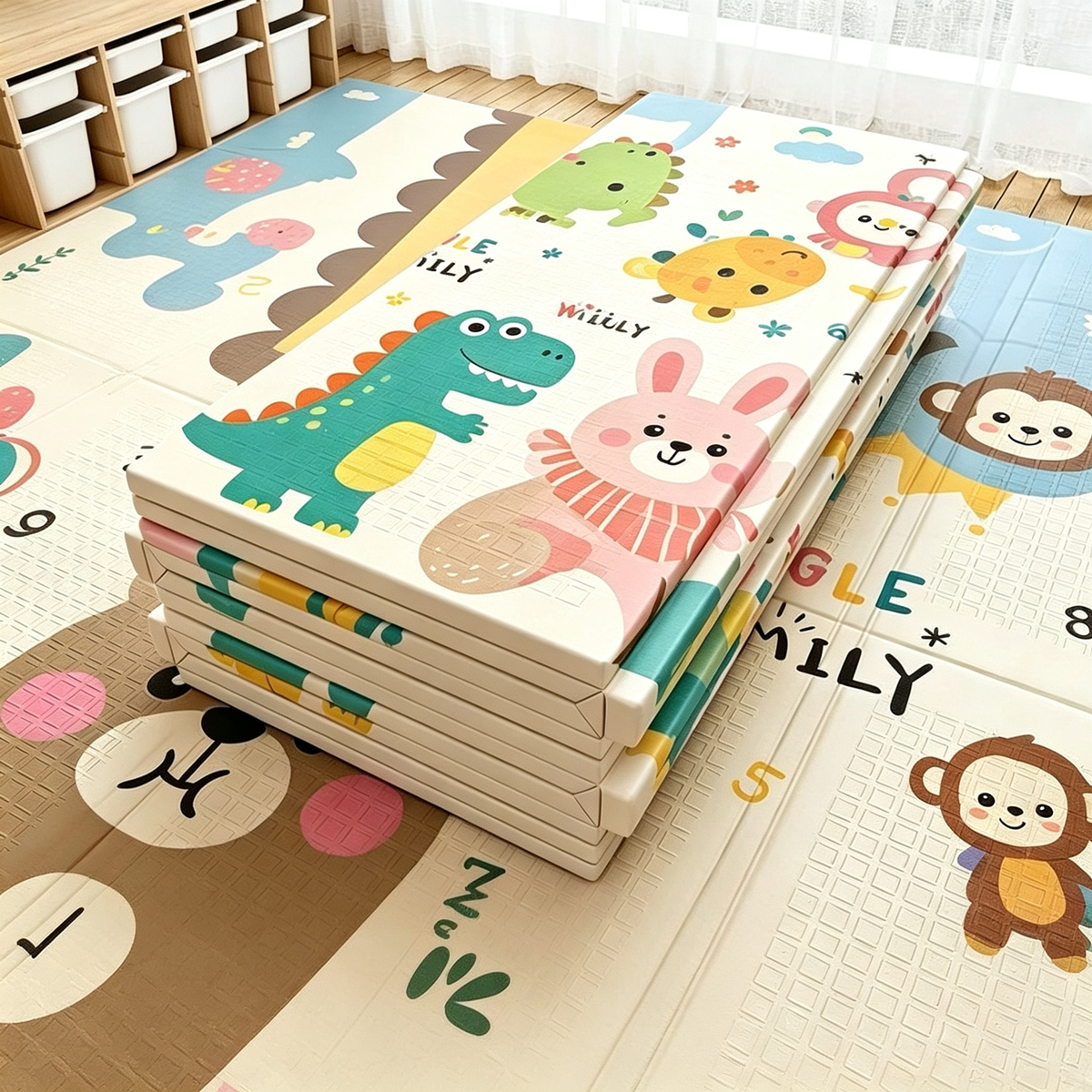 Non-Toxic Educational Foldable - đánh giá và giá Baby Nursery Game