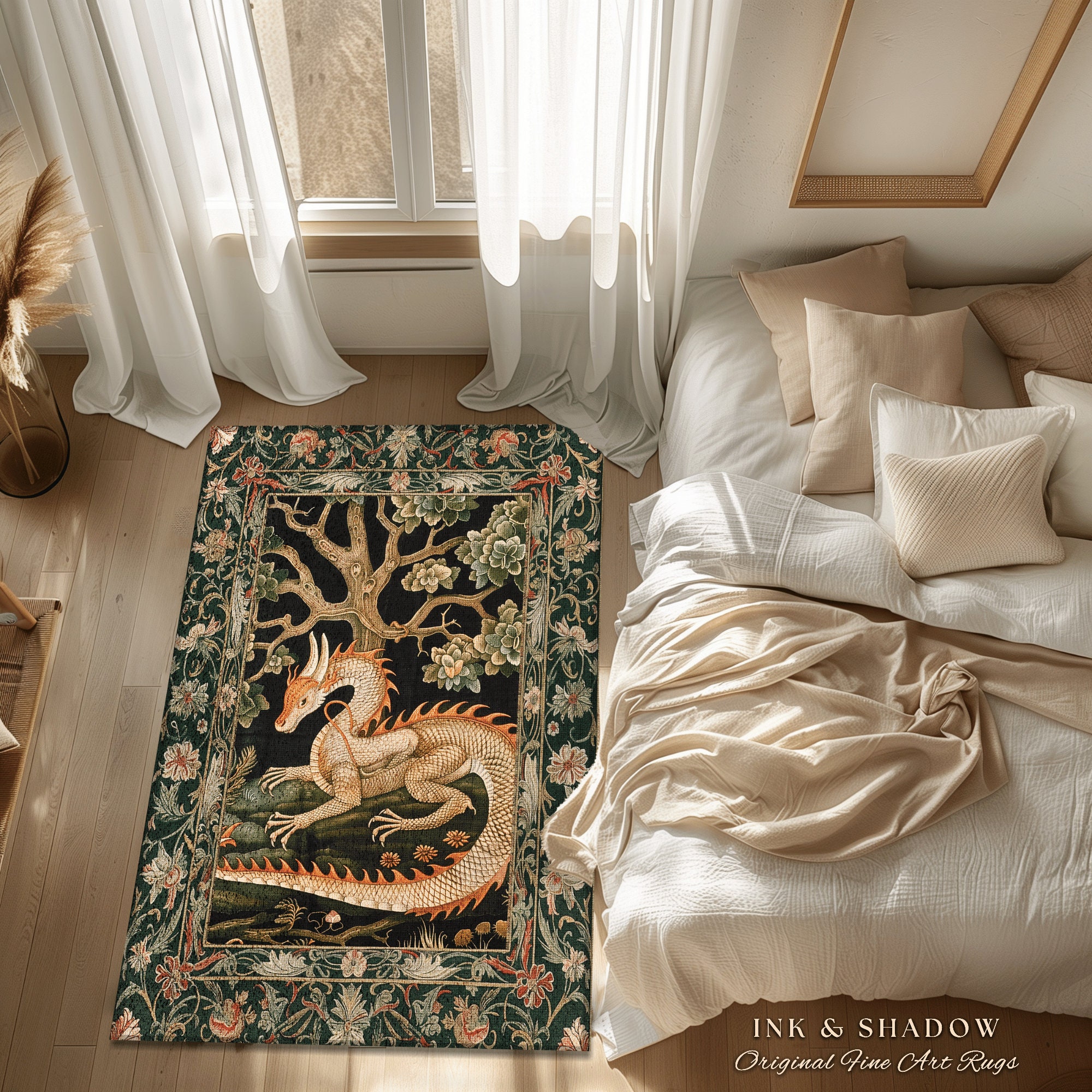 Enchanted Woods Dragon Rug Med - đánh giá và giá Baby Nursery Game