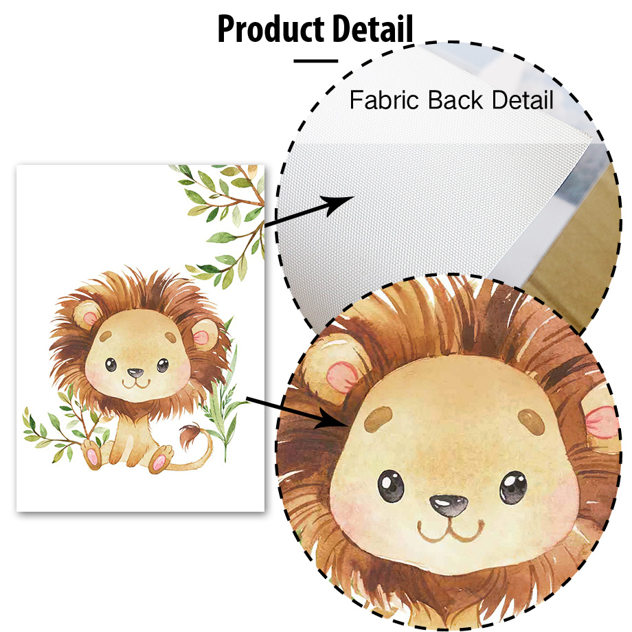 Lion Elephant Giraffe Monkey Z - đánh giá và giá Baby Nursery Jungle