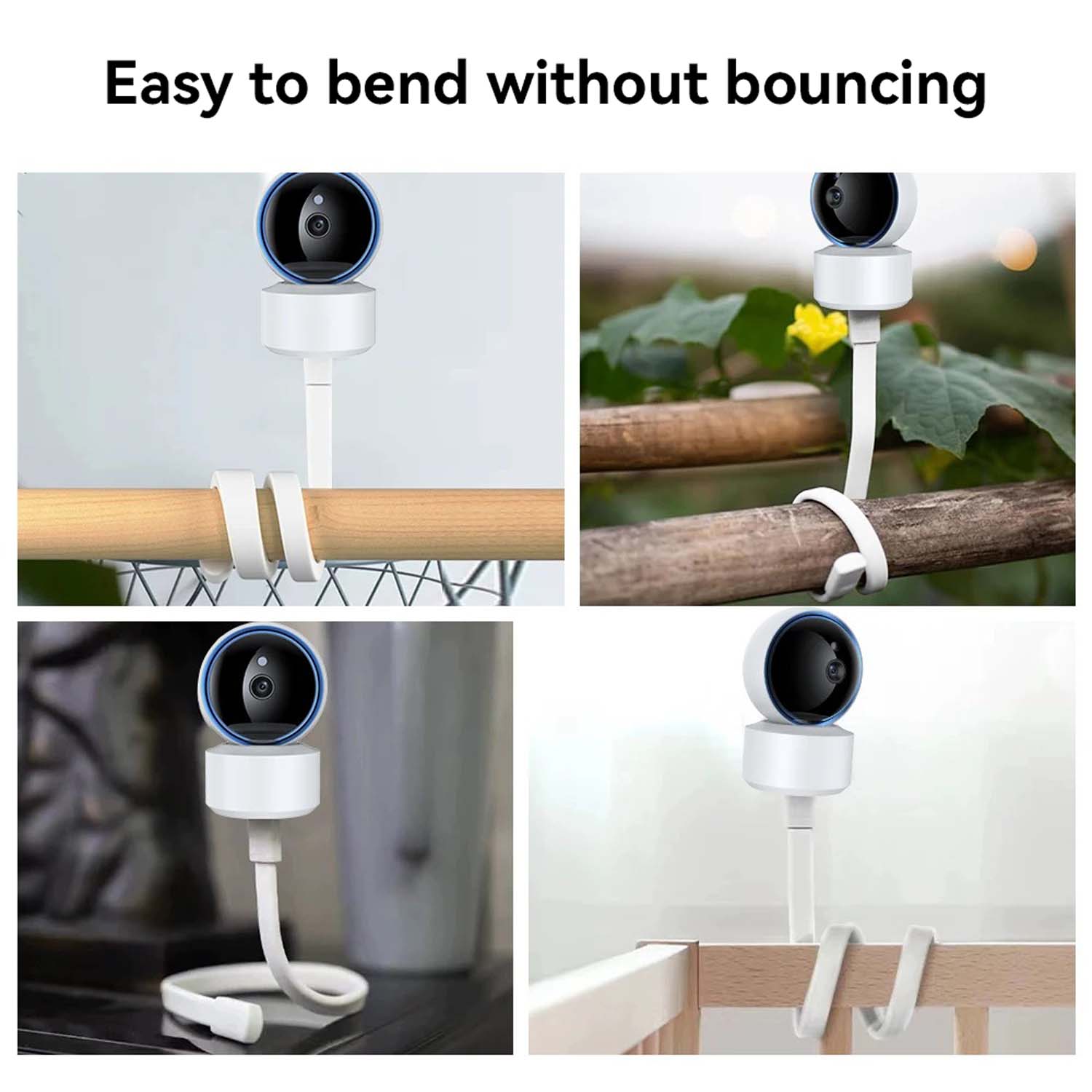 Baby Monitor Holder Flexible B - đánh giá và giá Baby Nursery Camera