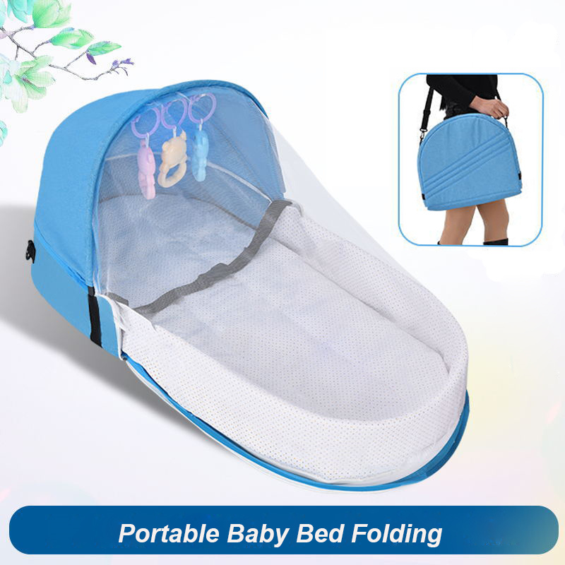 Baby Bed Crib Convenient Foldi - đánh giá và giá Baby Nursery Bed