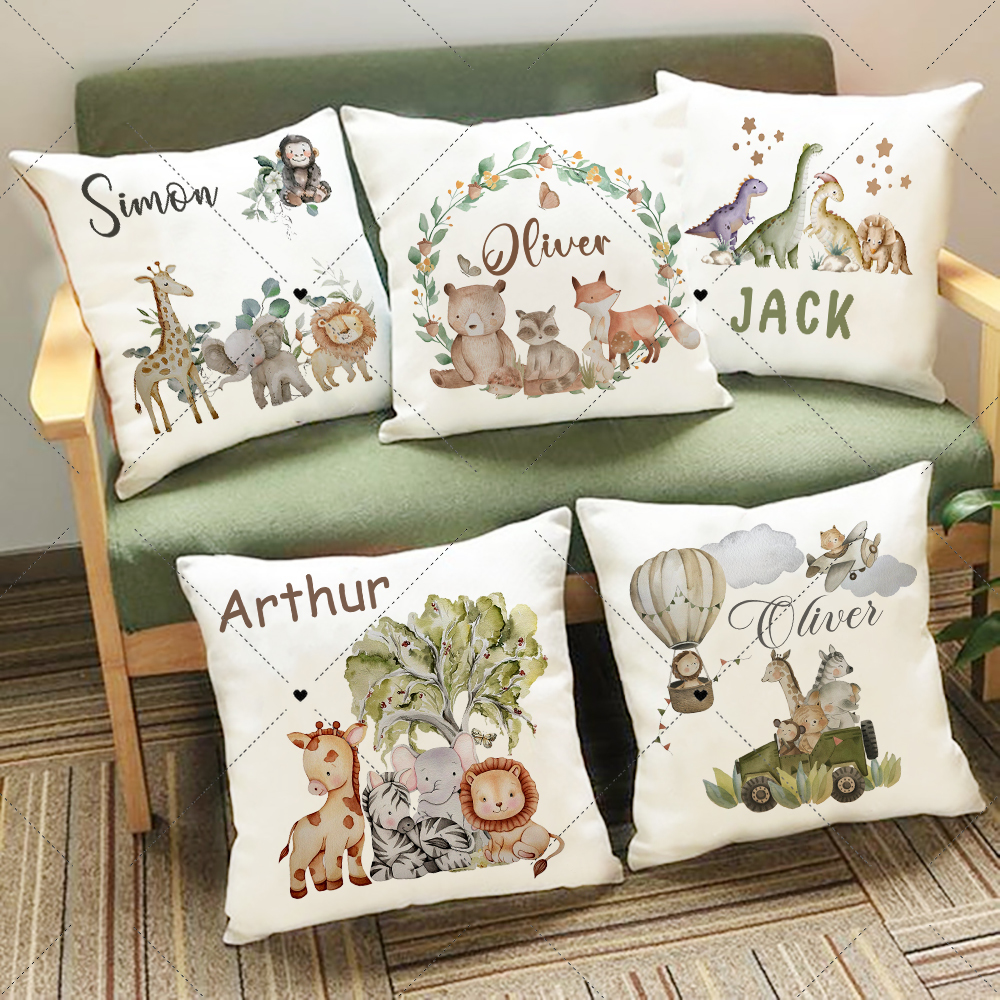 Personalised Woodland Animal P - đánh giá và giá Baby Nursery Jungle