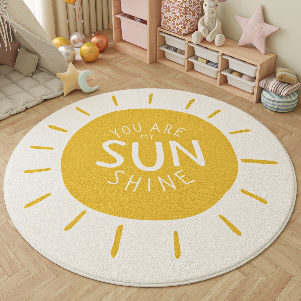 Fun in the Park Kids Round Rug - đánh giá và giá Baby Nursery Game