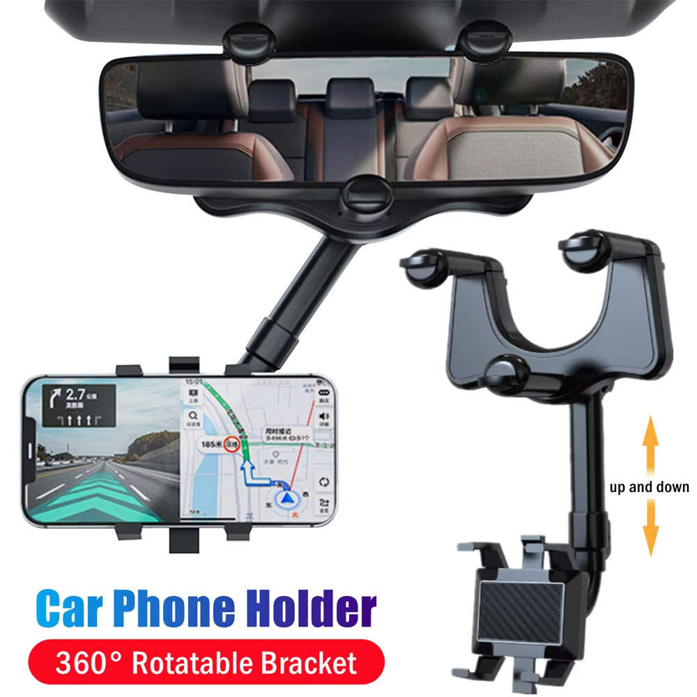 Adjustable Car Rearview Mirror - đánh giá và giá Mobile Hanger Arm