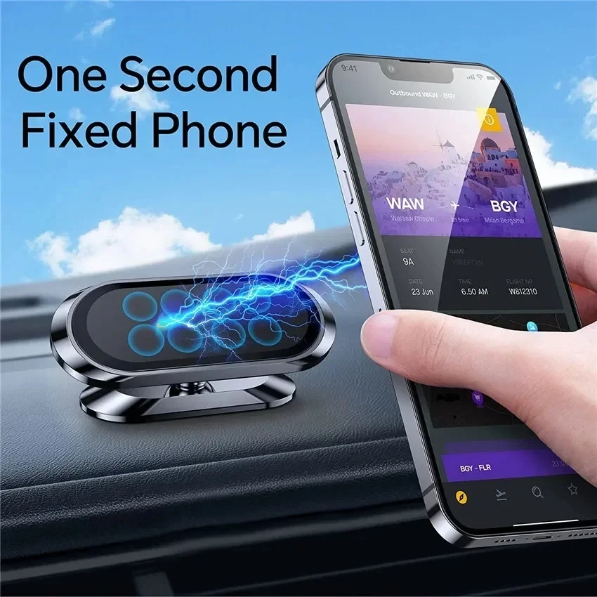 360° Magnetic Car Phone Holder - đánh giá và giá Mobile Hanger Arm