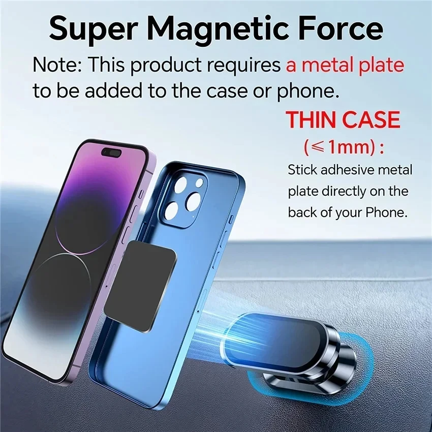 360° Magnetic Car Phone Holder - đánh giá và giá Mobile Hanger Arm