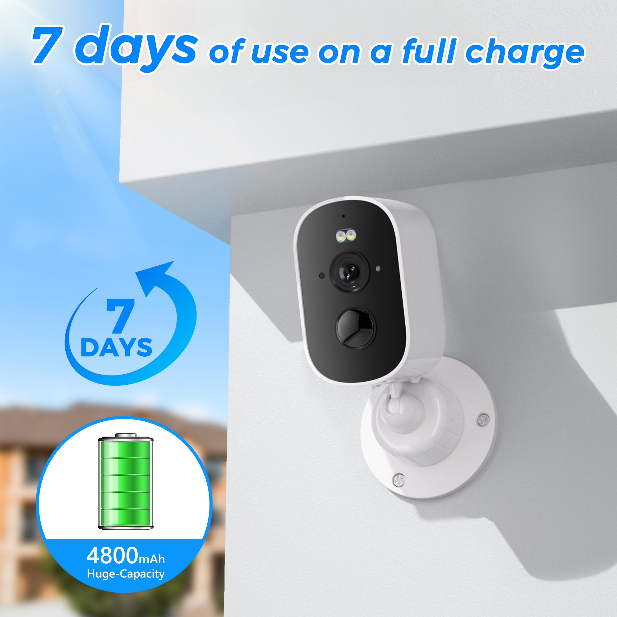 4MP WIFI IP Camera Rechargeabl - đánh giá và giá Baby Nursery Camera