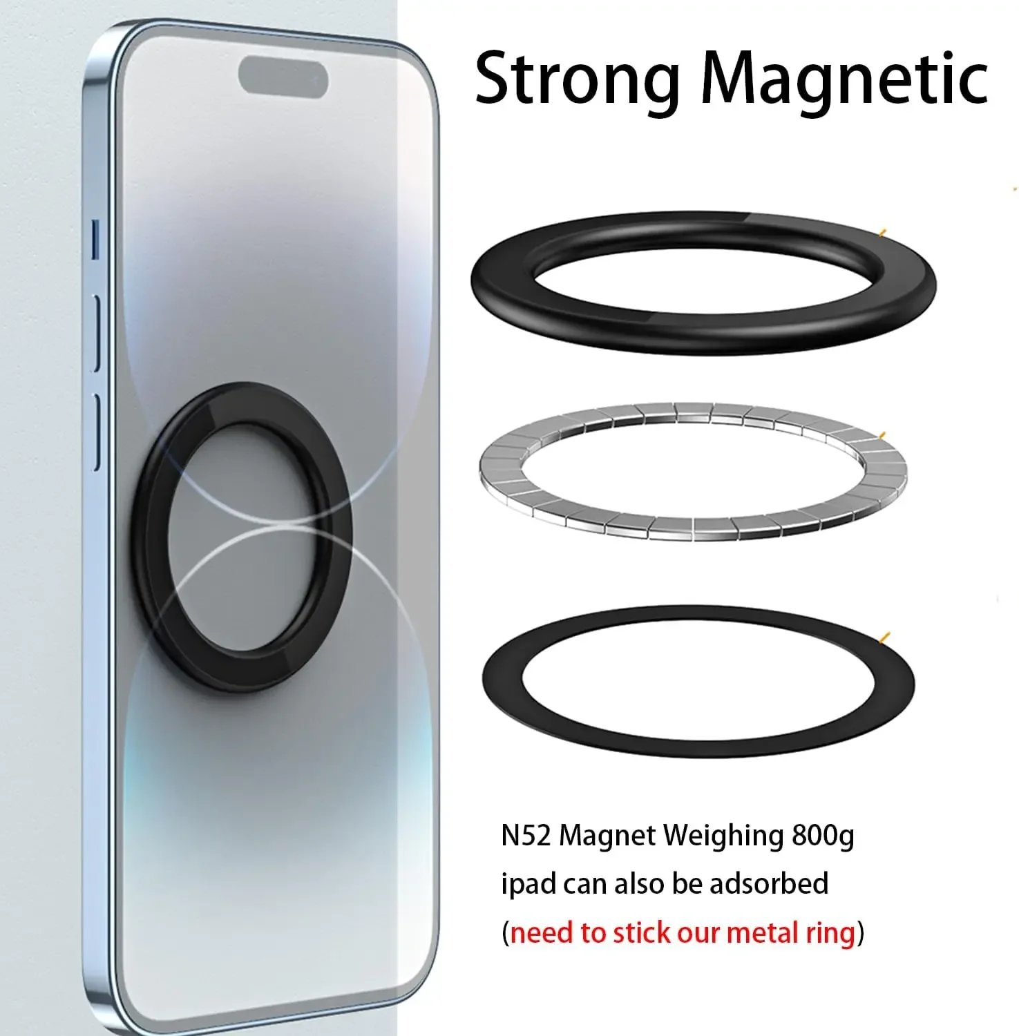 For MagSafe Magnetic Ring Hold - đánh giá và giá Mobile Hanger Arm