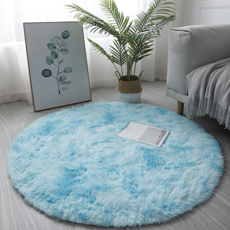 Super Soft Fluffy Round Rug Pl - đánh giá và giá Baby Nursery Game