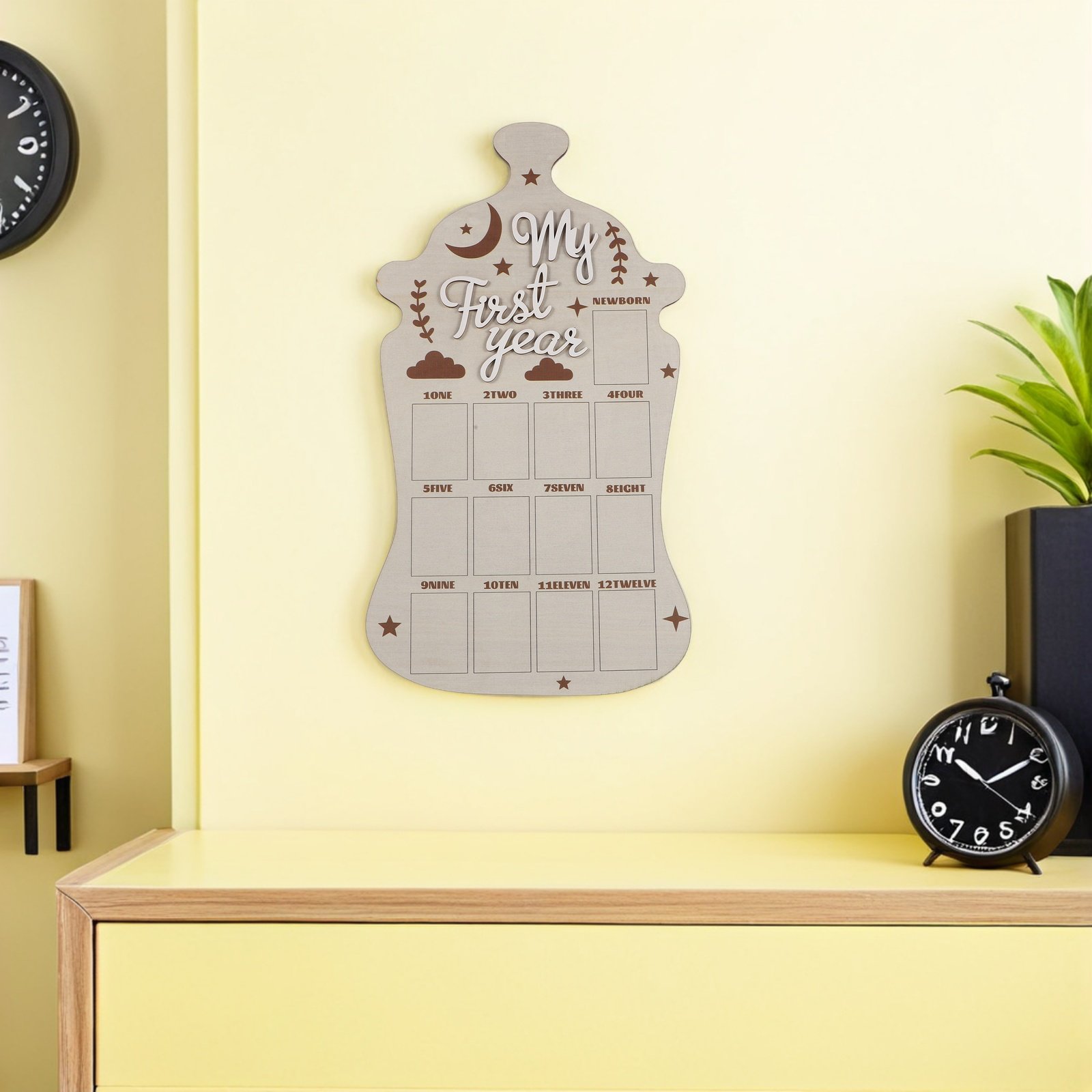 Baby First Year Photo Frame Fe - đánh giá và giá Baby Nursery Picture Frames