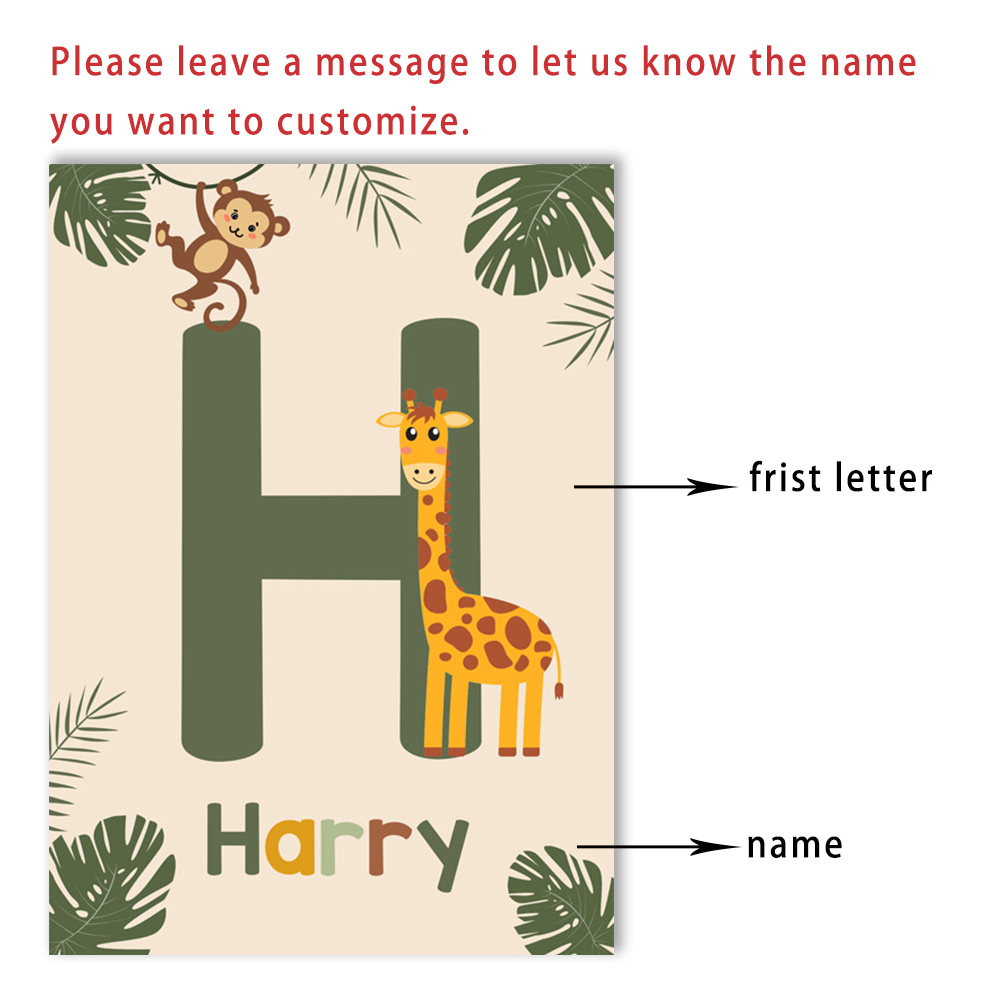 Nordic Jungle Animal Posters C - đánh giá và giá Baby Nursery Jungle
