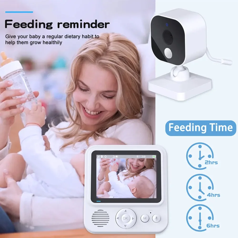 2.8 Inch Video Baby Monitor Wi - đánh giá và giá Baby Nursery Camera