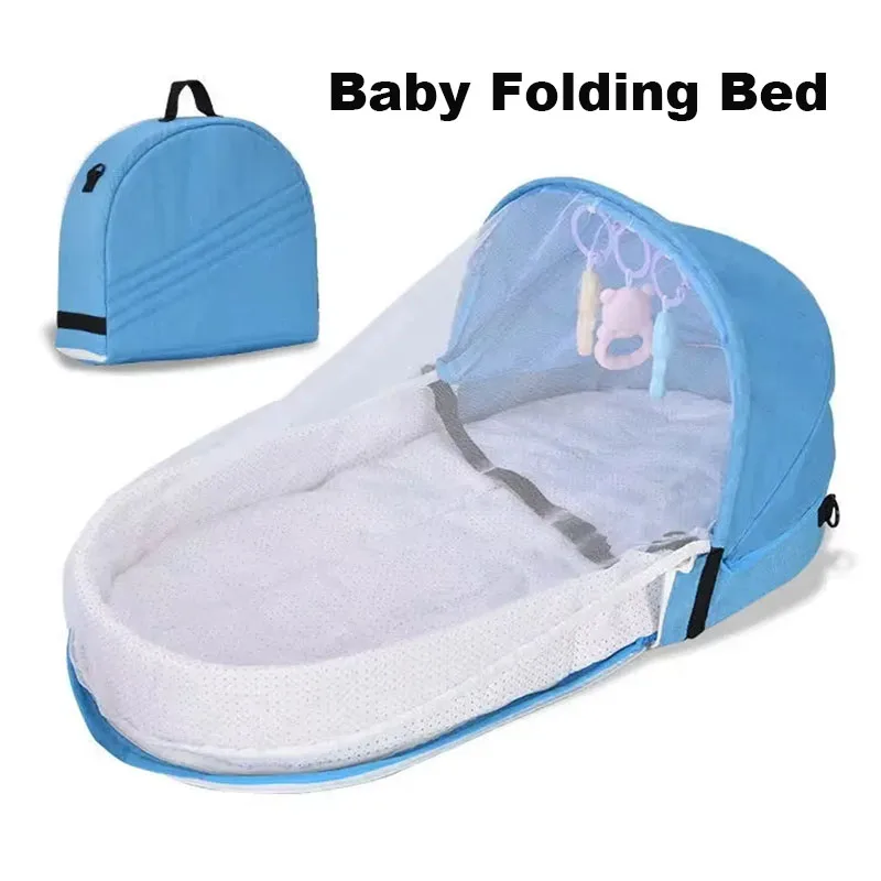 Baby Bed Convenient Folding An - đánh giá và giá Baby Nursery Bed