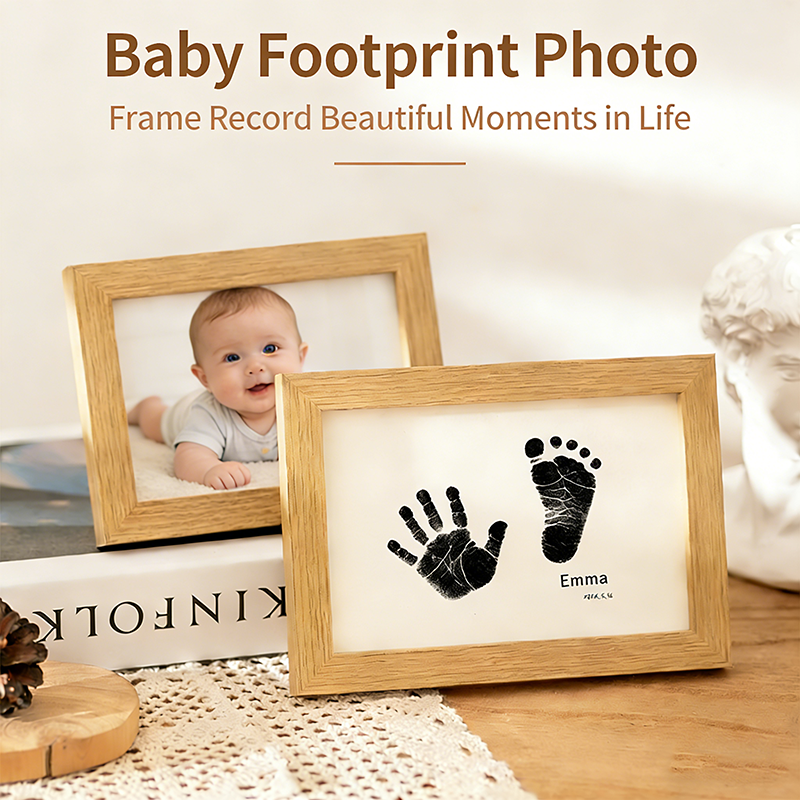 5 Inch Solid Wood Picture Fram - đánh giá và giá Baby Nursery Picture Frames
