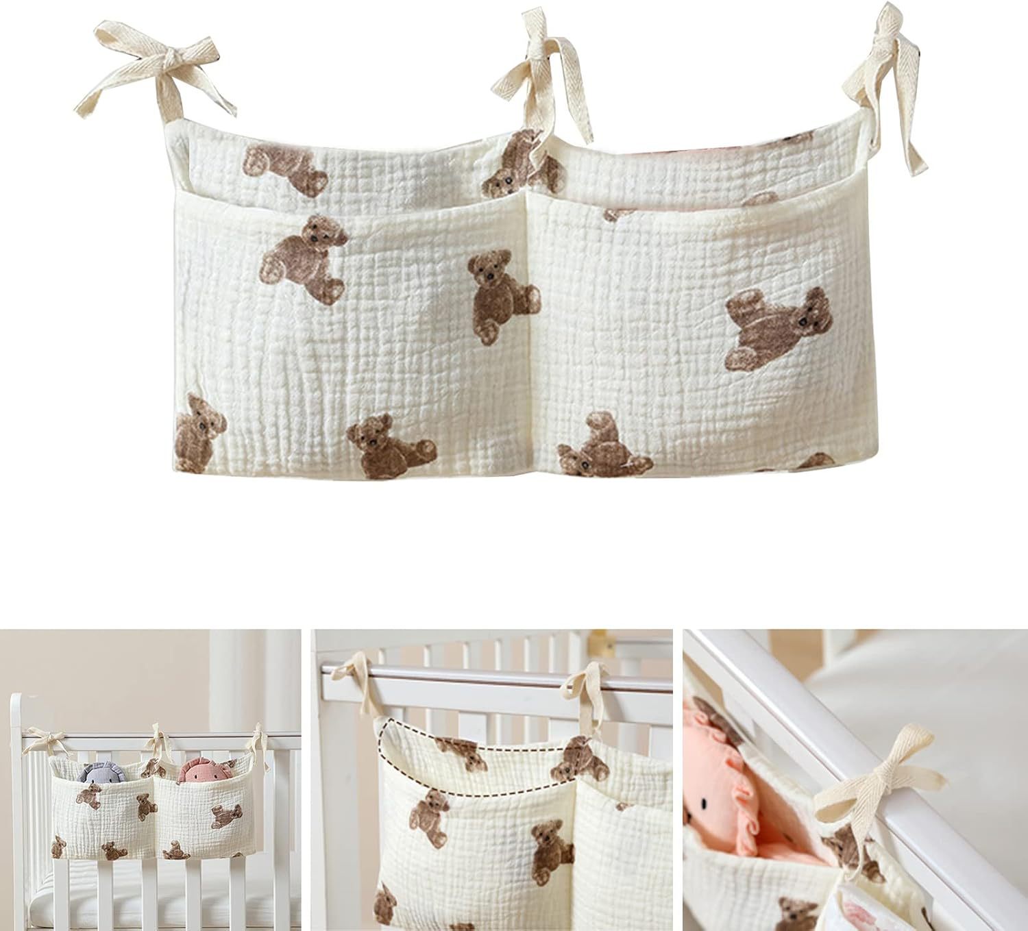 Baby Crib Organizer Cot Caddy  - đánh giá và giá Baby Nursery Game