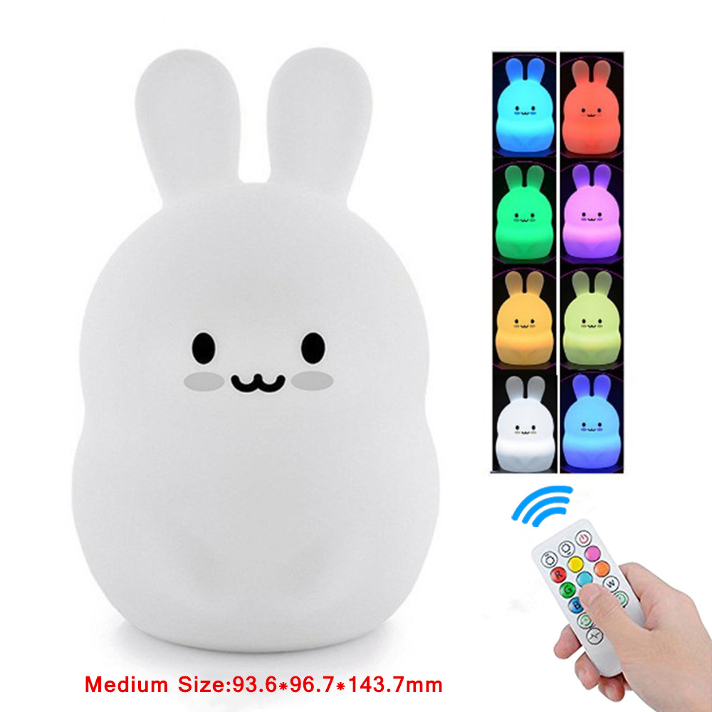 Touch Sensor Rabbit Night Ligh - đánh giá và giá Baby Nursery Night Light