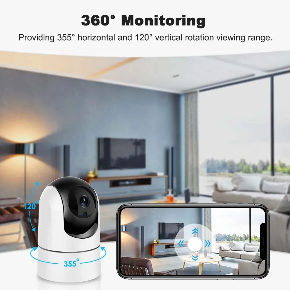 Tuya 5G WiFi IP Camera Indoor  - đánh giá và giá Baby Nursery Camera