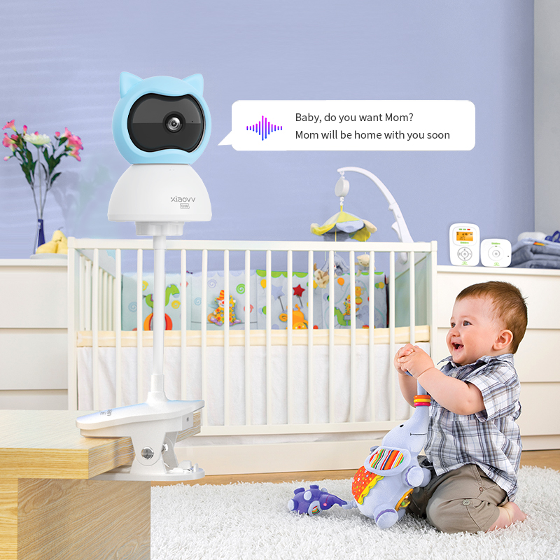 4MP WiFi xiaovv indoor Baby Mo - đánh giá và giá Baby Nursery Camera