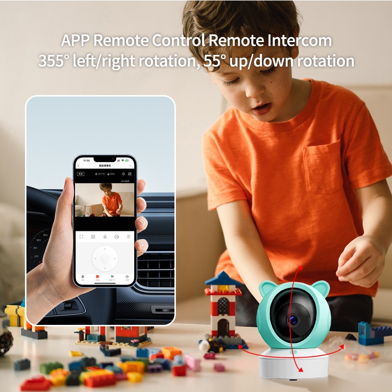 Danmini TUYA App Control Baby  - đánh giá và giá Baby Nursery Camera