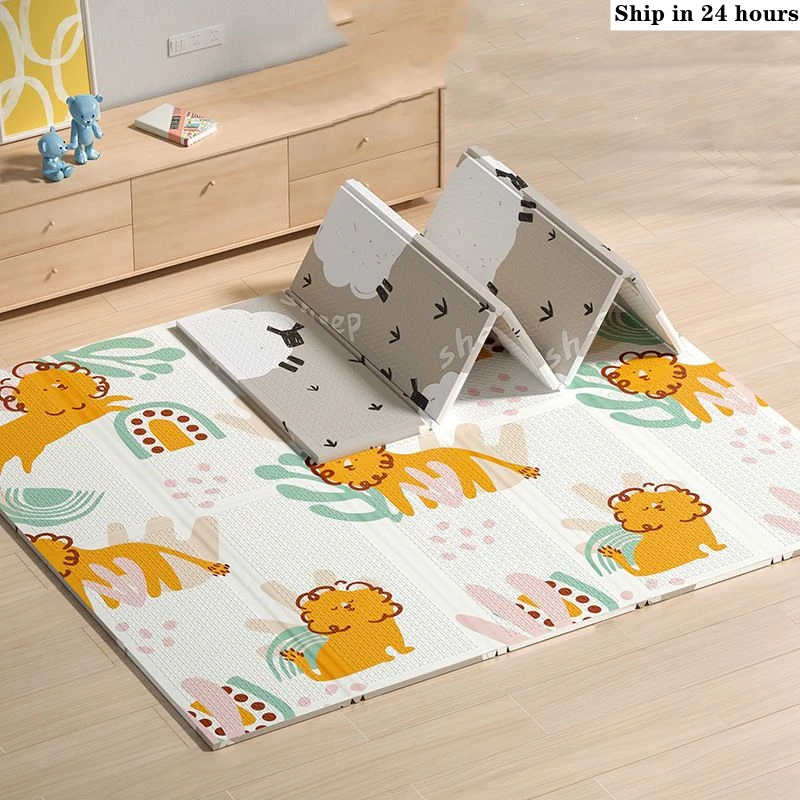 Baby Play Mats Foldable Xpe Pu - đánh giá và giá Baby Nursery Game