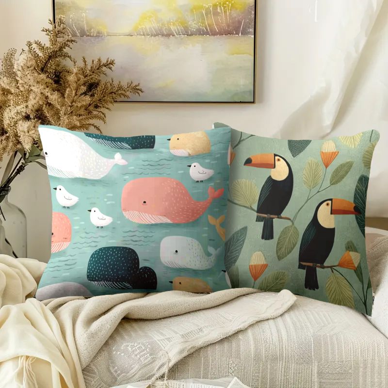 4 Piece Pillowcase Set Cute An - đánh giá và giá Baby Nursery Ocean