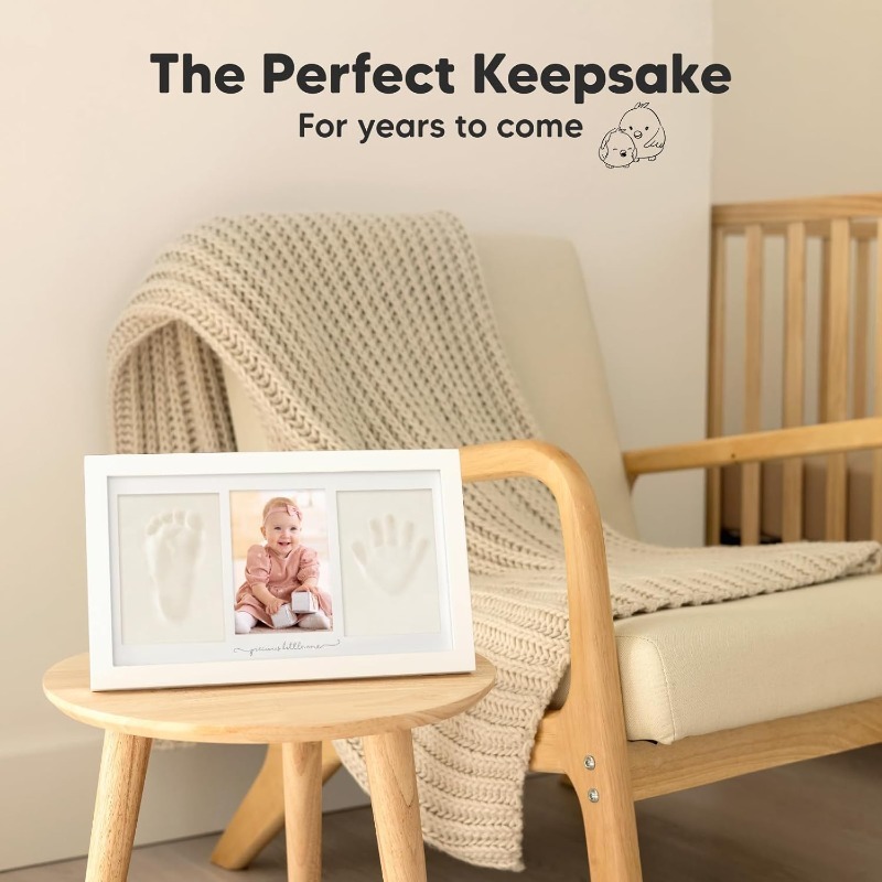 Baby Hand and Footprint Keepsa - đánh giá và giá Baby Nursery Picture Frames