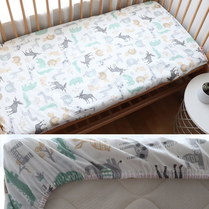 130x70cm 100% Cotton Baby Crib - đánh giá và giá Baby Nursery Bed