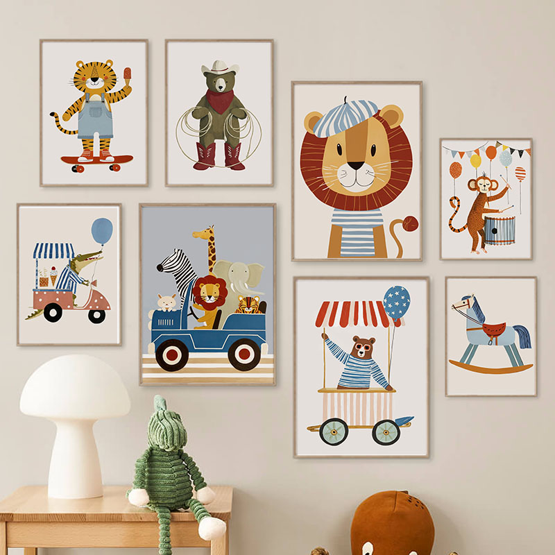 Funny Cartoon Animal Car Ballo - đánh giá và giá Baby Nursery Needs