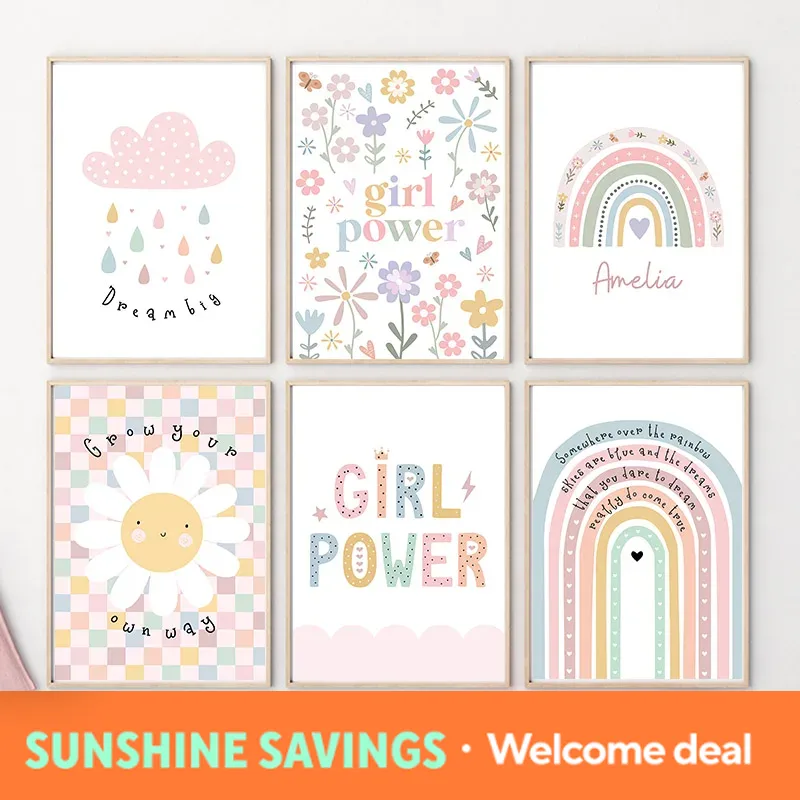 Sun Flower Rainbow Cloud Heart - đánh giá và giá Baby Nursery Fabric