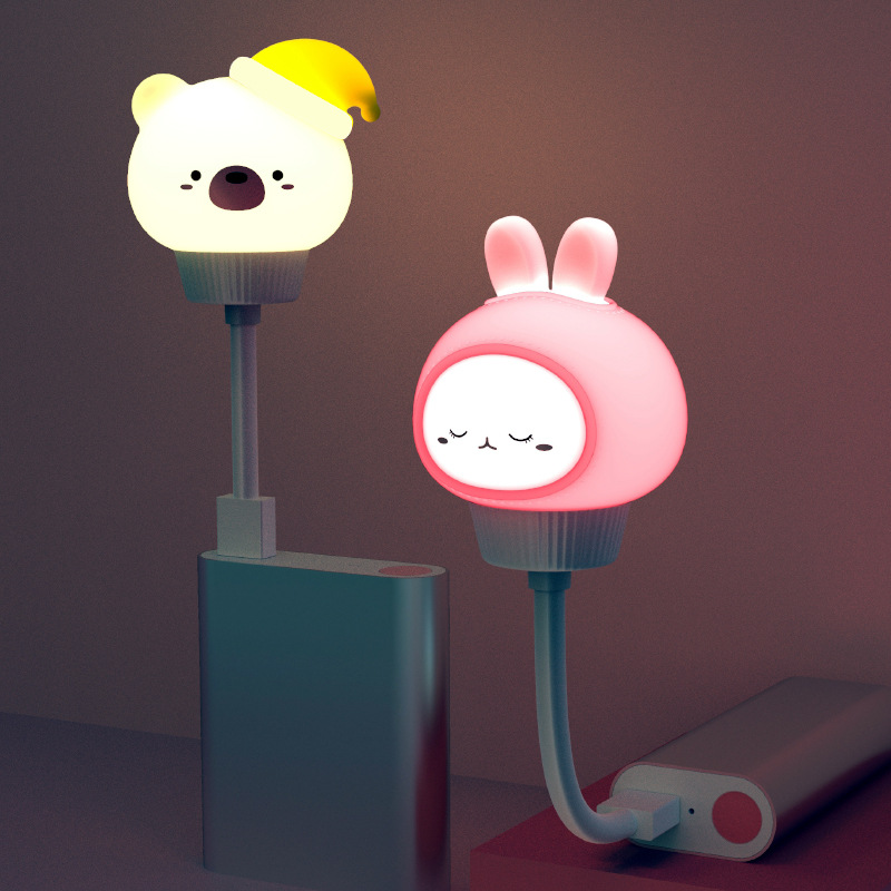 USB Night Light LED Cute Carto - đánh giá và giá Baby Nursery Night Light