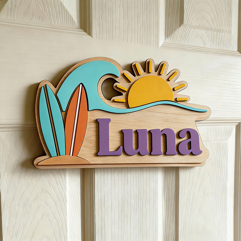 Custom Beach Wave Surfboard Su - đánh giá và giá Baby Nursery Ocean