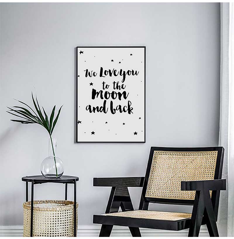 Sign Poster Stars Nursery Canv - đánh giá và giá Baby Nursery Picture Frames