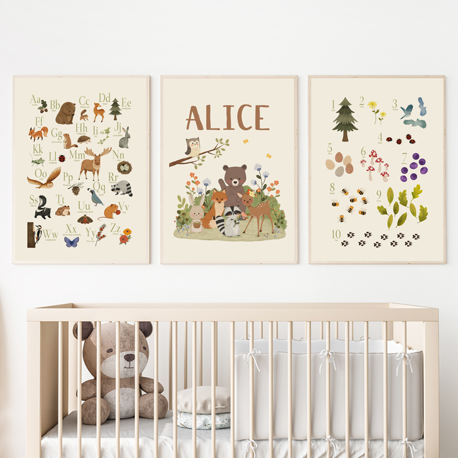 1pc frameless Cute Rabbit Fox  - đánh giá và giá Baby Nursery Fabric
